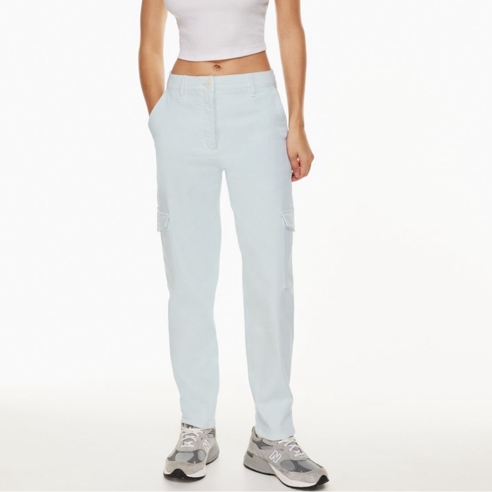 Aritzia | Wilfred Free Modern Cargo Pant in GD Cloud Blue Size 4